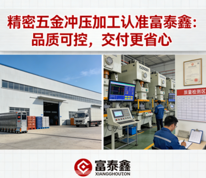 精密五金沖壓加工認準富泰鑫：品質(zhì)可控，交付更省心